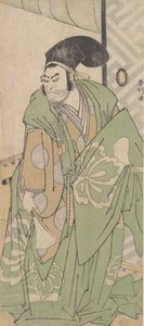 高師直役の初代中村仲蔵、1786年6月。