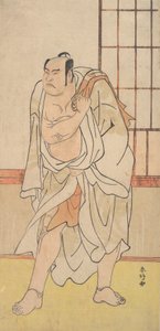 三代目大谷廣次の力士姿 1790年頃 作： Katsukawa Shunko
