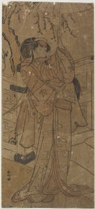 (女役の俳優) 作： Katsukawa Shunsho