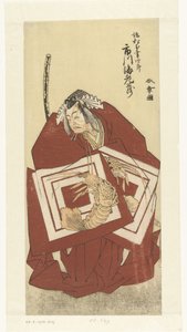 あｃテウｒ 市川 葡萄染 いい 員 絵園 しばらく ろｌ 作： Katsukawa Shunsho