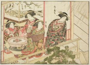 切菱屋の遊女 著書『清露美人合わせ姿鏡』より 2