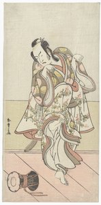 踊る俳優 作： Katsukawa Shunsho