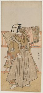九代目市村羽左衛門 蘇我十郎役 作： Katsukawa Shunsho