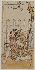 九代目市村羽左衛門 梅王丸役 作： Katsukawa Shunsho