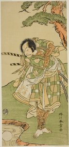 正体不明の俳優 市川團十郎 五代目 作： Katsukawa Shunsho