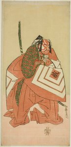 芝居「真田の与一番長の家饗宴」（?）で三代目市川團蔵が真田の与一（?）を演じ、1767年11月に森田座（？）で上演された（？）