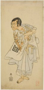 俳優三代目市川團蔵は、1768年3月、森田座で『都鳥東小町』と戯曲『なるかみ』で仙人鳴神を演じた。
