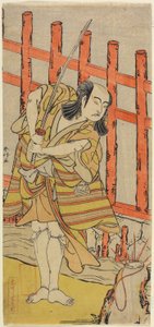 俳優の市川八百造_キャラクター、18世紀後半 作： Katsukawa Shunsho