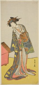 てぇ あｃとｒ 祝 版白 位Ｖ あｓ テェ 校ｒ手さん 揚巻 員 テェ Ｐァｙ 助六 ゆかり の はツーザクラ、 ペｒフォｒめｄ あｔ テェ 市村 テェ宛ｒ 員 テェ ティｒｄ 門ｔｈ、 １７７６ 作： Katsukawa Shunsho