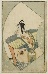 二代目松本幸四郎 『絵本舞台扇』より 作： Katsukawa Shunsho