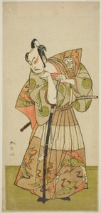 正体不明の俳優 中村十三二世 作： Katsukawa Shunsho