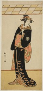 1784 年 1 月に中村座 (?) で上演された「蘇我娘長者 (?)」で、俳優の初代中村りこ (?)