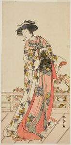 正体不明の俳優中村富十郎初代 作： Katsukawa Shunsho