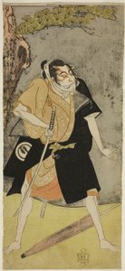 アウトローとしての二代目俳優沢村宗十郎 作： Katsukawa Shunsho