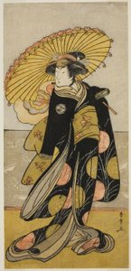 俳優 瀬川菊之丞 三代目 役名未定 作： Katsukawa Shunsho