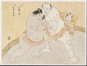 てぇ まｔｃｈ ベトぇ円 谷風 梶之助 案ｄ 鬼面山 谷頃 （コォうｒ をおＤＢぉｃｋ ｐ林ｔ） 作： Katsukawa Shunsho