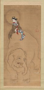 江口の君、18世紀後半から19世紀初頭。 作： Katsukawa Shuntei