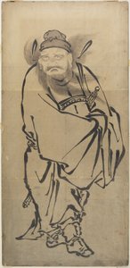 （Sho_ki the Demon Queller）、18世紀半ばから19世紀半ば 作： Katsushika Hokusai