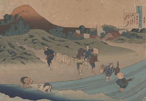 看護師が語る百の詩「じとてんの詩」の後 作： Katsushika Hokusai