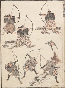 アーチャーズ 作： Katsushika Hokusai