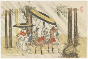 Arido_shi Shrine, 1801-1804 作： Katsushika Hokusai