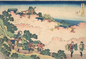 吉野吉野の桜 雪月花雪月… 1833年。