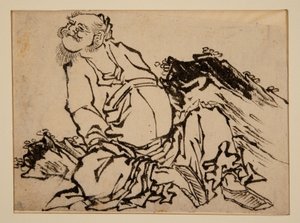 中国の戦士 作： Katsushika Hokusai