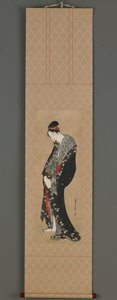 花魁 江戸時代 頃 1796-1798。 作： Katsushika Hokusai