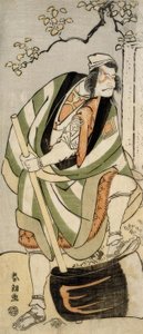 俳優坂田繁五郎III 作： Katsushika Hokusai