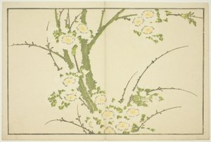 花、北斎写実画図鑑（北斎写真画譜） 作： Katsushika Hokusai