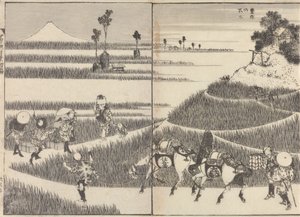 『富士山百景』より 作： 北斎勝鹿