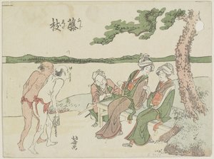 Fujieda, 1799-1802 作： Katsushika Hokusai