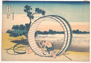尾張国富士見原（尾張富士見原）、『富士山三十六景』より