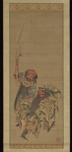 関羽、中国の戦神 作： Katsushika Hokusai