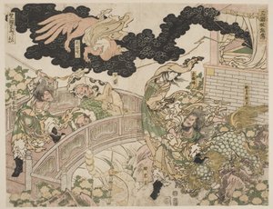 Raposa não convencional 作： Katsushika Hokusai