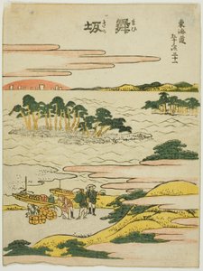 「東海道五十三次」より 舞坂