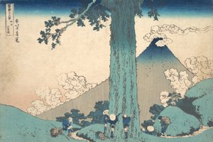 甲州三島峠 甲州三島峠 三十六景… 1830-32。 作： Katsushika Hokusai