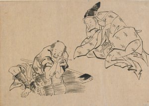 18世紀後半から19世紀初頭の農民で貴族。 作： Katsushika Hokusai