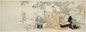 ピクニックパーティー 作： Katsushika Hokusai