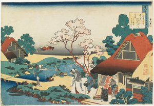  作： 北斎勝鹿