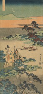 シリーズ「中国と日本の詩の真の鏡 作： Katsushika Hokusai