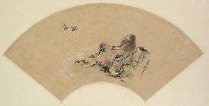 海辺の立志 野鳥観察会 作： Katsushika Hokusai
