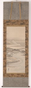 川の風景、1760 年から 1849 年。 作： Katsushika Hokusai