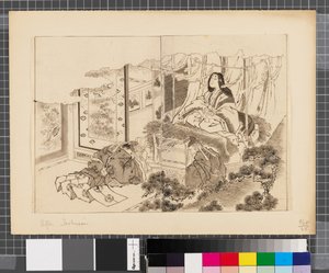 日韓戦の情景 18世紀末～19世紀前半 紙本墨画