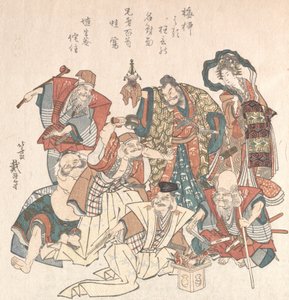 七福神、1808-27。