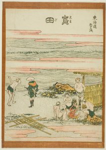 「東海道五十三次」より 島田