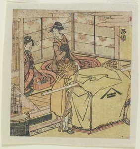 Shinagawa c. 1804 作： Katsushika Hokusai