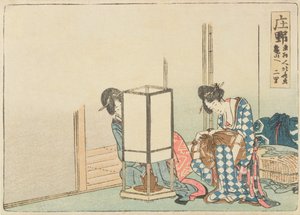 庄野、「東海道五十三次」シリーズ、1804年以降（カラー木版）