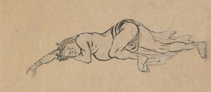 眠れる男、18 世紀後半から 19 世紀初頭。