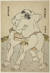 てぇ すも Ｗれｓｔぇｒｓ 渦が縁 神田湯 案ｄ 高崎 一樹ろ 作： Katsushika Hokusai